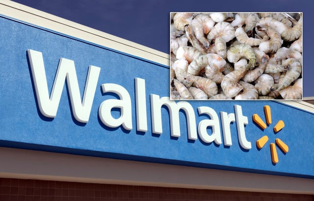 The FDA identified three lots of Great Value branded frozen shrimp that may have been contaminated with cesium-137, a relatively common nuclear isotope. (Shutterstock)