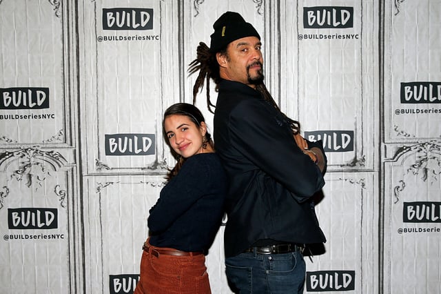 Victoria Canal and Michael Franti attend Build Studio at Build Studio on January 30, 2019, in New York City. Franti, 59, has denied the accusations but admitted to a romantic relationship outside his marriage with Spanish-American singer, 27, which he said was consensual.