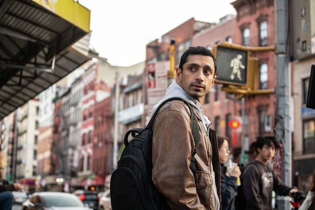 Riz Ahmed in “Relay.”