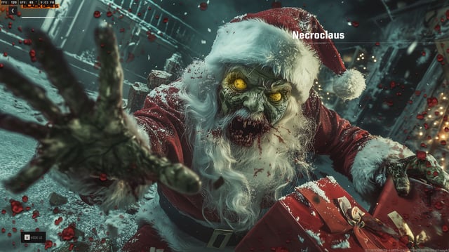 The infamous Necroclaus event reward from Call of Duty: Black Ops 6.