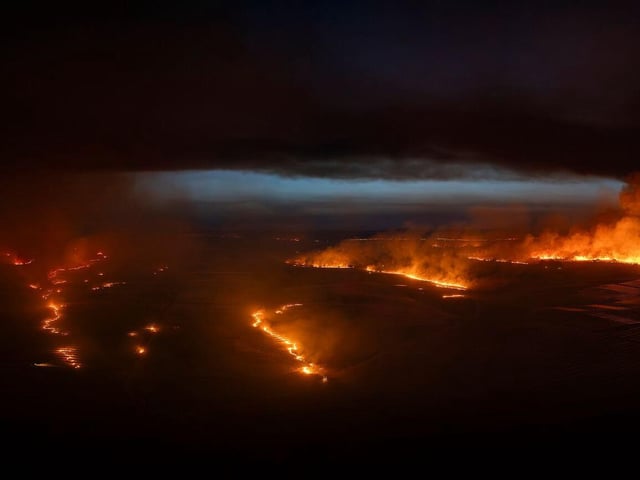 Waldbrände in Spanien