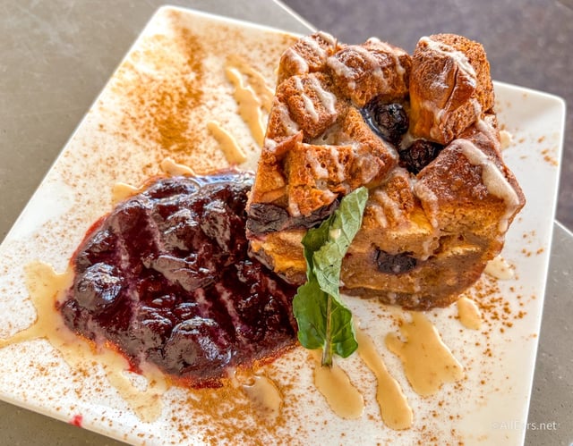 Blueberry Bread Pudding