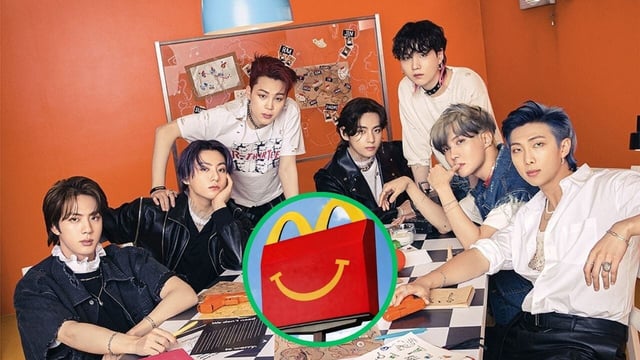Imágenes de Instagram: @bts_bighitofficial y @mcdonalds