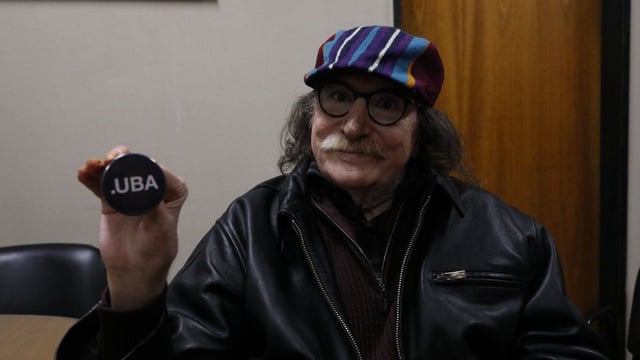 Charly García agradeció el reconocimiento de la UBA.