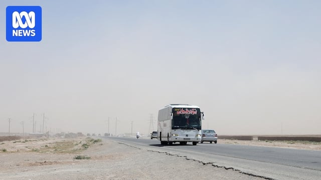 A bus in Afghanistan 