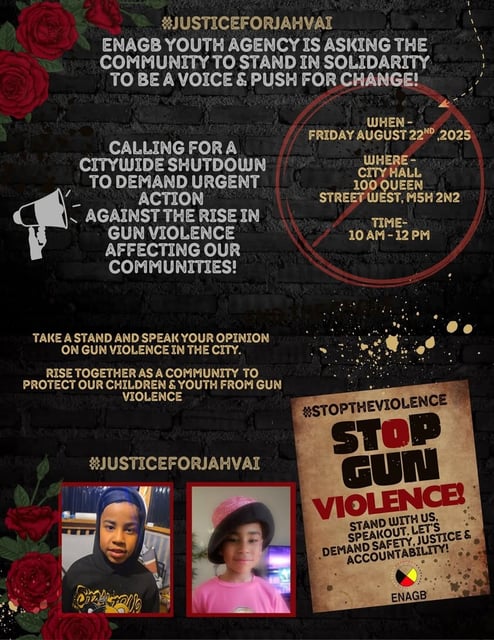  A rally is set for city hall to protest gun violence in wake the death of eight-year-ol JahVai Roy