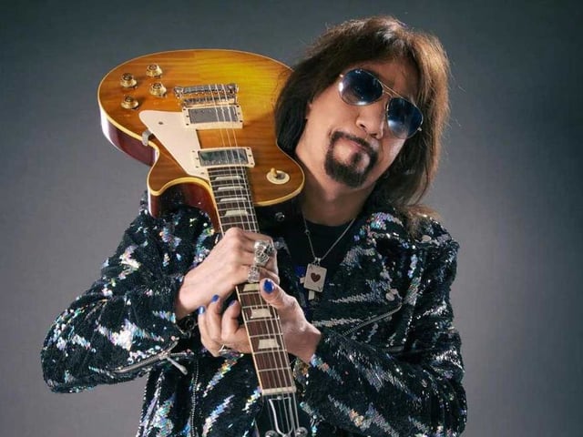Ace Frehley studio portrait