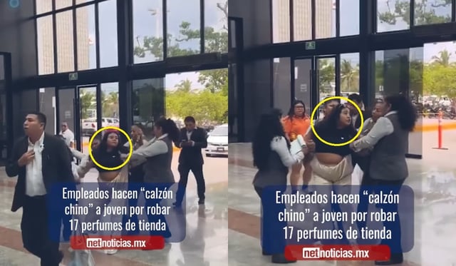 Mujer sorprendida robando 17 perfumes en tienda termina con calzón chino y apodada “Lady Sears”