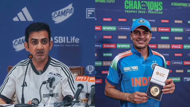 Gautam Gambhir, Shubman Gill | Image: ANI/ICC