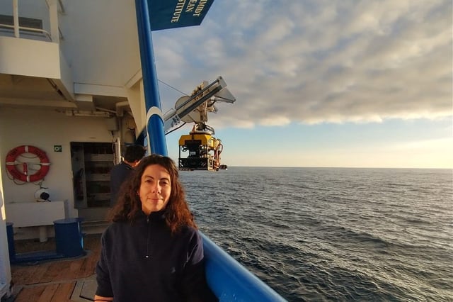 Jessica Risaro, una científica neuquina
