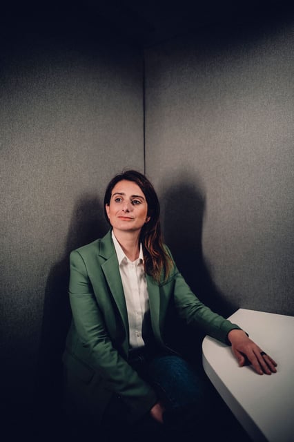 Marine Tondelier à Paris, en juillet 2024.