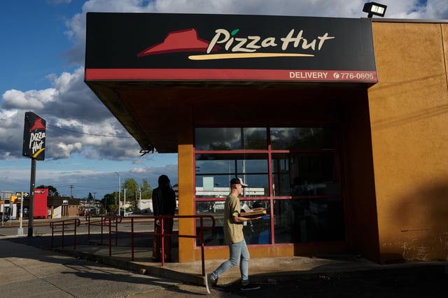 A Pizza Hut in Queens, New York. The chain recently posted its seventh consecutive quarter of declines.