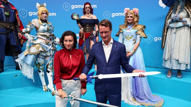 Dorothee Bär und Hendrik Wüst