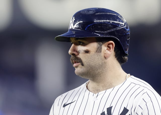NEW YORK, NEW YORK - JULY 25: Austin Wells #28 of the New York Yankees in action against the Philadelphia Phillies at Yankee Stadium on July 25, 2025 in New York City. The Phillies defeated the Yankees 12-5. (Photo by Jim McIsaac/Getty Images)