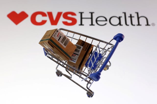 CVS Health logo is seen in this illustration taken, February 11, 2025. REUTERS/Dado Ruvic/Illustration/File Photo