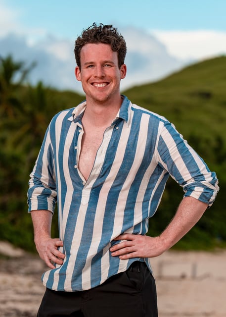 Steven Ramm, a contestant on "Survivor" Season 49, premiering on Sept. 24, 2025.