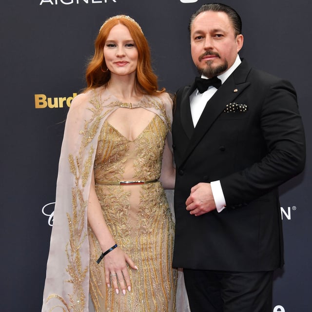 Babrara Meier und Klemens Hallmann beim BAMBI 2024