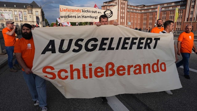 Die Gewerkschaft NGG hat Lieferando-Fahrer zum Streik aufgerufen.