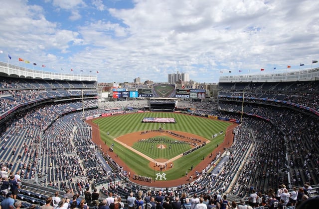 A view of Yankee Stadium on Sept. 11, 2016. (Christopher Pasatieri/Getty Images)