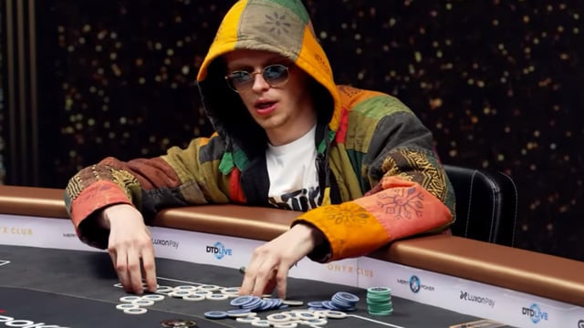 monarch playing poker in biggest public game ever