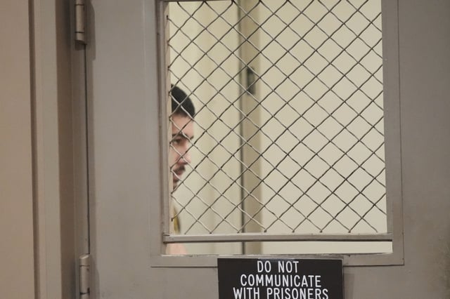 Raymond Boodarian, charged with the fatal shooting of "American Idol" executive Robin Kaye and her husband Thomas Deluca, appears in court on Wednesday, Aug. 20, 2025, in Los Angeles. (AP Photo/Damian Dovarganes)