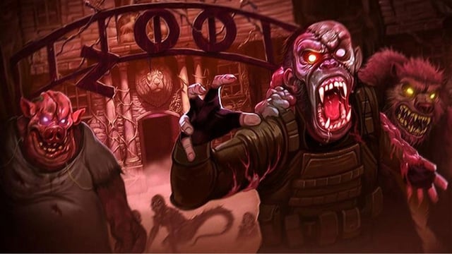 Concept art of the Zoo haunted maze coming to Knott’s Scary Farm. (Courtesy of Knott’s)