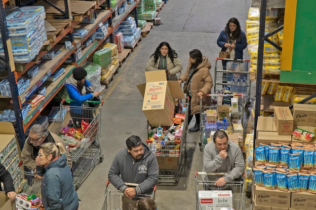 Llenar el changuito cuesta diferente según la provincia