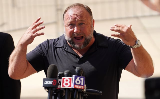 InfoWars founder Alex Jones.