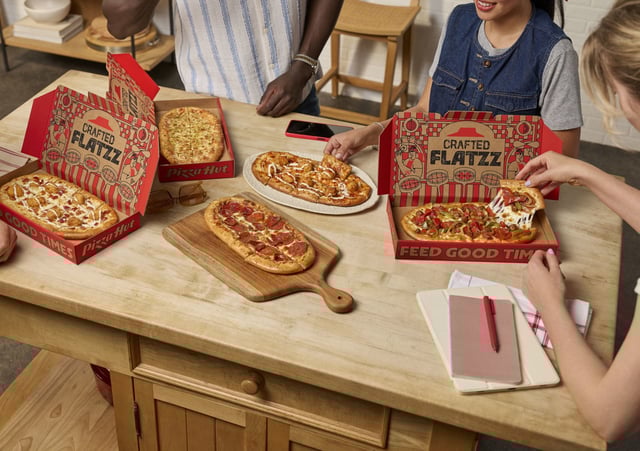 Pizza Hut's Crafted Flatzz.