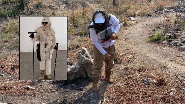 Este traje cuenta con las necesidades básicas para llevar a cabo el trabajo. FOTO: Heraldo de México
