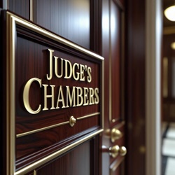 Judge's chambers: