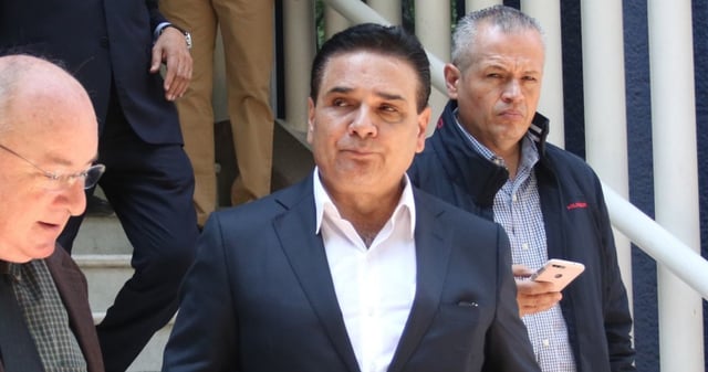 El exgobernador de Michoacán, Silvano Aureoles Conejo, no se presentó a su audiencia en el Reclusorio Oriente de la Ciudad de México. Foto:  Andrea Murcia Monsivais, Cuartoscuro