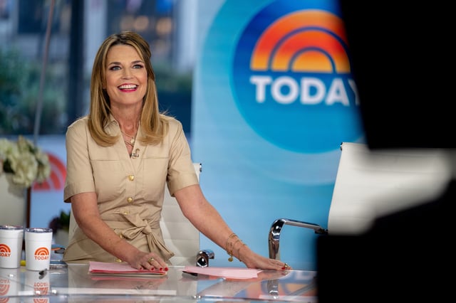 Savannah Guthrie on Tuesday, March 11, 2025.