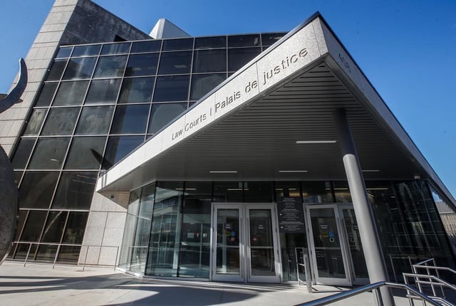 The Manitoba Law Courts building in Winnipeg on May 8, 2024. THE CANADIAN PRESS/John Woods