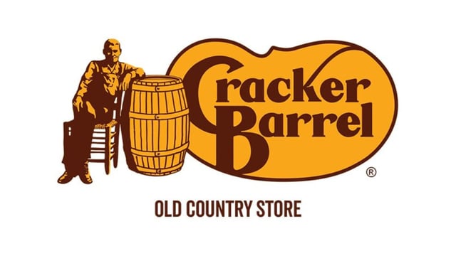 Cracker Barrel's old logo.