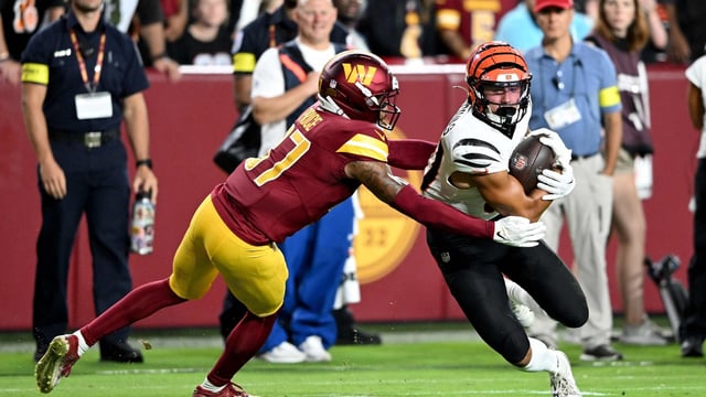 In the final week of the 2025 NFL preseason, teams finalize rosters with games like Eagles vs. Jets and Cowboys vs. Falcons. (Photo by Greg Fiume / GETTY IMAGES NORTH AMERICA / Getty Images via AFP)
