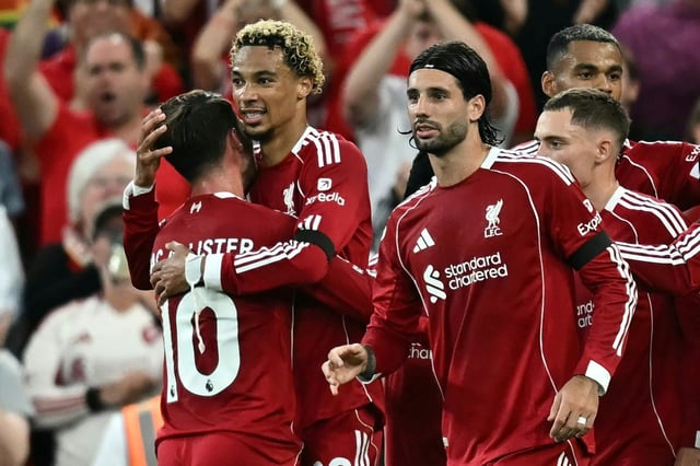 Liverpool's Hugo Ekitike scored on his Premier League debut