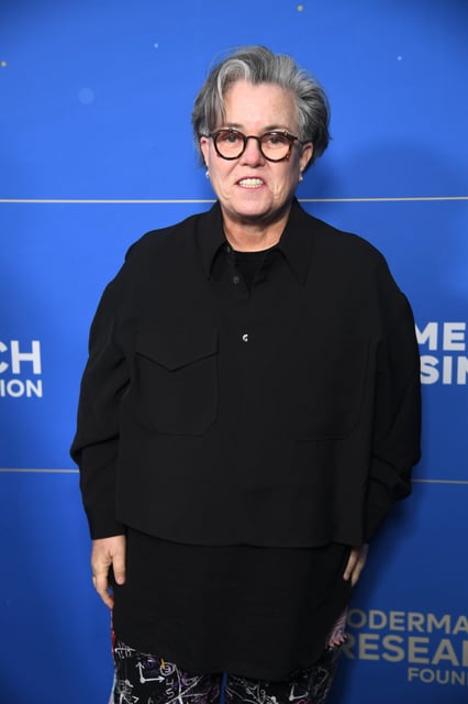 Rosie O'Donnell attends Cool Comedy Hot Cuisine, benefitting the Scleroderma Research Foundation, at Fairmont Century Plaza on Oct. 29, 2024, in Los Angeles.