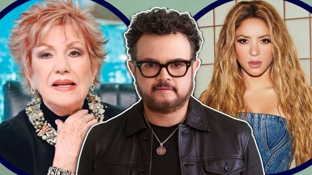 Syntek denuncia grabación oculta de Woodside y abandona medios tras divertido pero incómodo encuentro con Shakira. / Foto: Especial