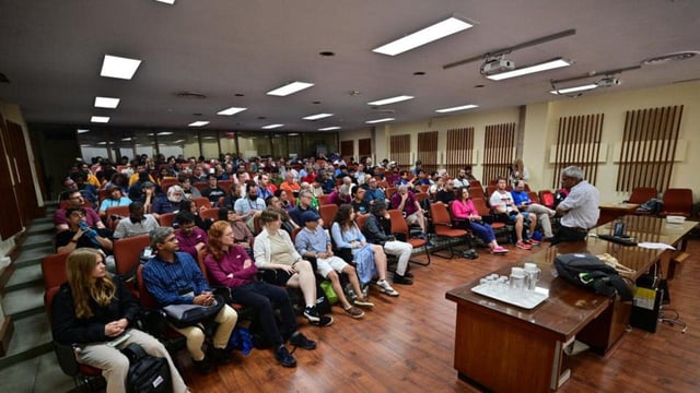 Several lectures under the Olympiad were held at IIT Bombay