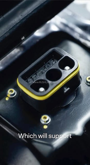 Ather EL Concept Teased - Charging port