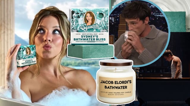 Sydney Sweeney enfrenta polémica por su jabón con agua de baño y responde a las críticas del público. / Foto: Especial