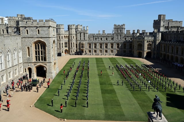 The royal family has multiple homes including Windsor Castle
