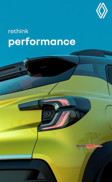 Renault Kiger Facelift Teased
