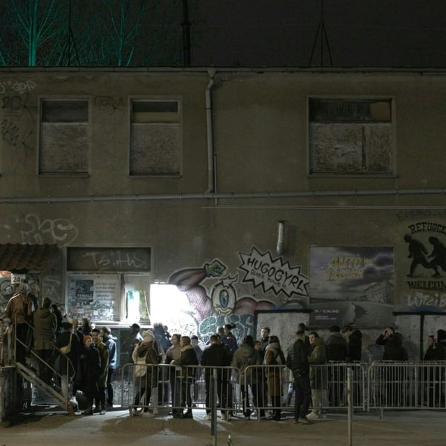 Lange Schlangen vor dem Kitkat: Der Techno-Club ist berühmt für seine sexpositiven Partys.