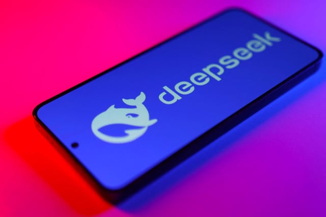 The Deepseek logo is seen in this illustration taken on January 29, 2025. REUTERS/Dado Ruvic/Illustration