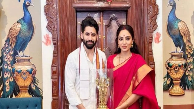 Naga Chaitanya, Sobhita Dhulipala Seek Blessings At Tirumala Temple - Watch
