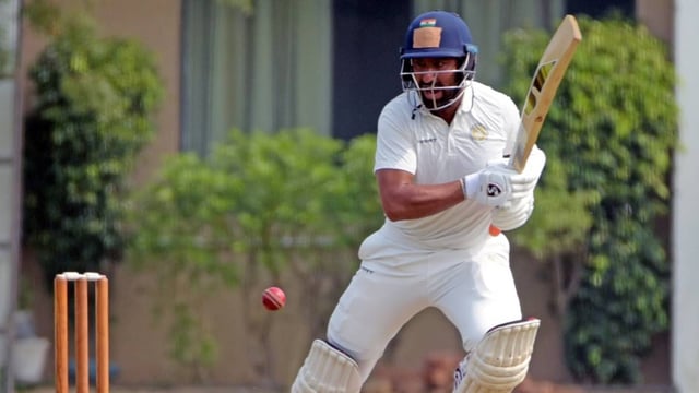 Cheteshwar Pujara in action | Image: ANI