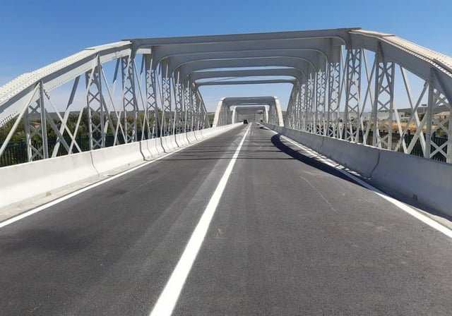 El puente de Villa del Río tras la reforma de 4,5 millones de euros