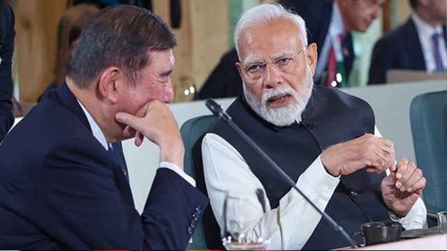   Japan mulls over USD 68 billion investment target for India.  | Image: X